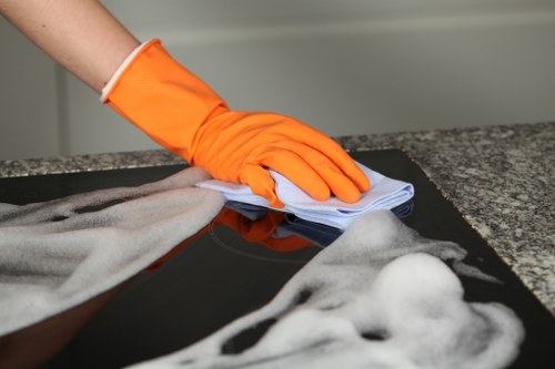 Cleaner carpet fibres after professional carpet cleaning in Docklands