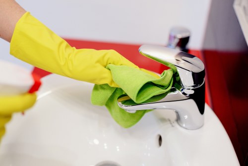 Detailed cleaning support for a Docklands residential property