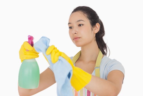 Reliable Docklands cleaners improving a bright urban space