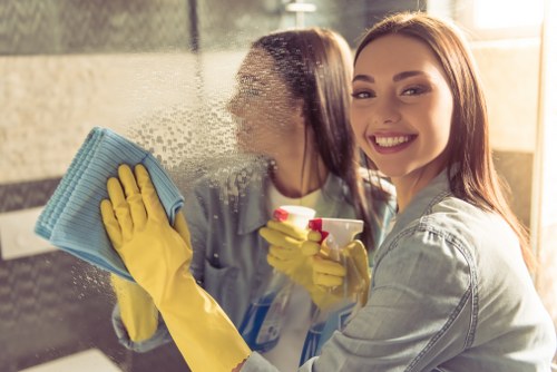 High-rise Docklands apartment deep cleaning with detailed surface care