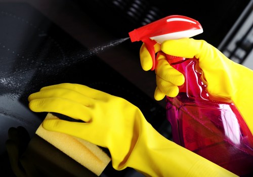 Docklands cleaning service maintaining a modern office space