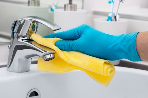 Professional cleaning equipment ready for a scheduled appointment