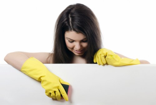 Eco-friendly cleaning products used by a Docklands cleaning company